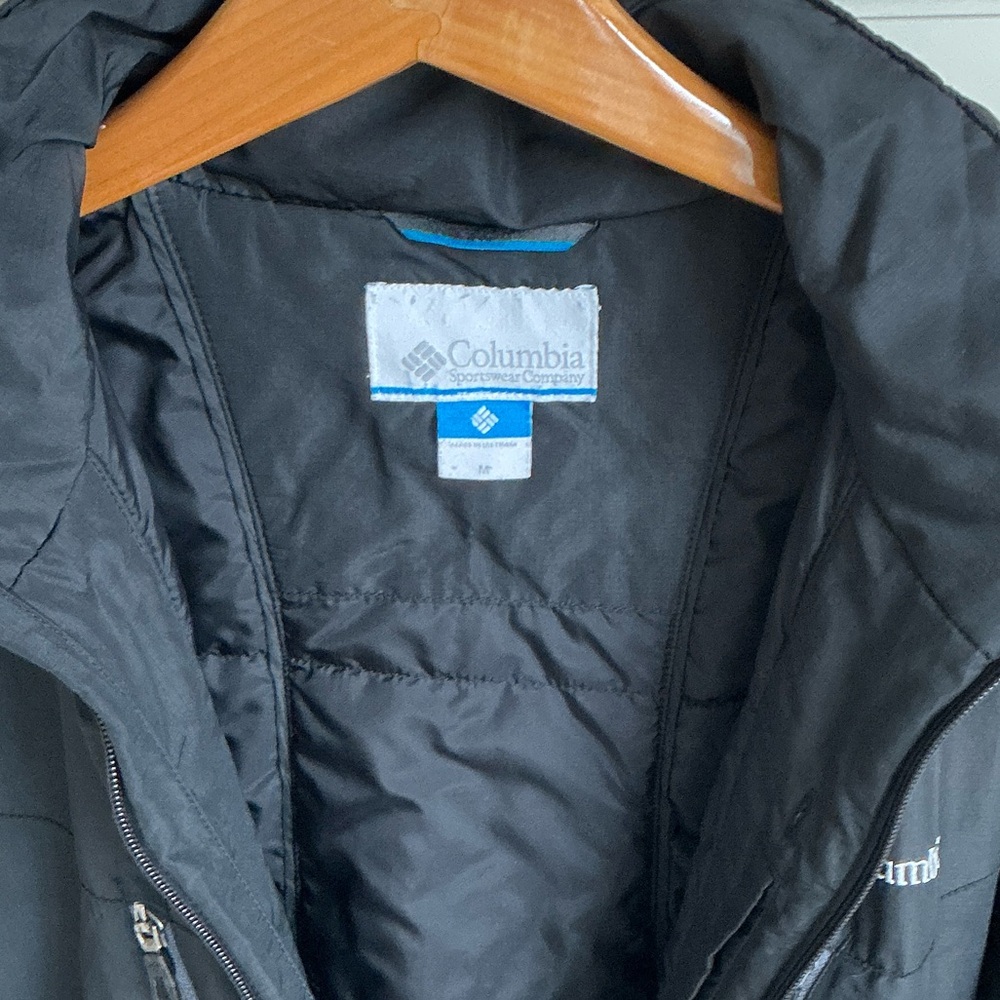 Columbia Charcoal Hooded Jacket
